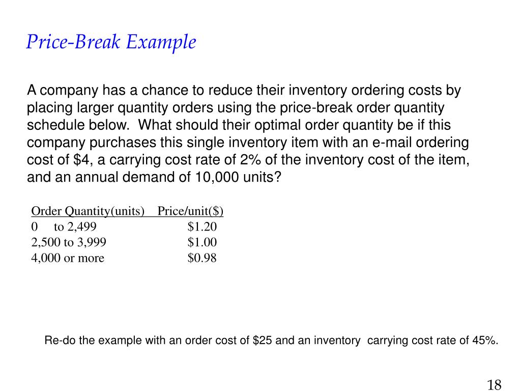 PPT Chapter 17. Inventory Control PowerPoint Presentation, free