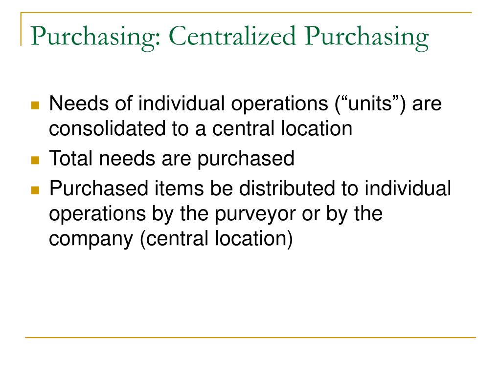 PPT Food Purchasing Control PowerPoint Presentation, free download
