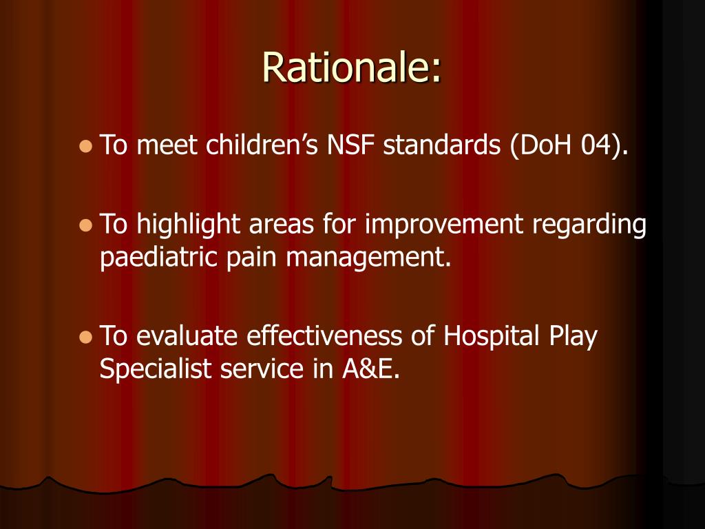 PPT Paediatric Pain Management for Painful Procedures in A&E 2005 /