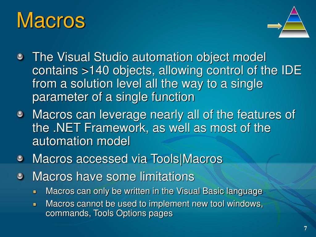 PPT Visual Studio Extending Visual Studio With Addins And Packages