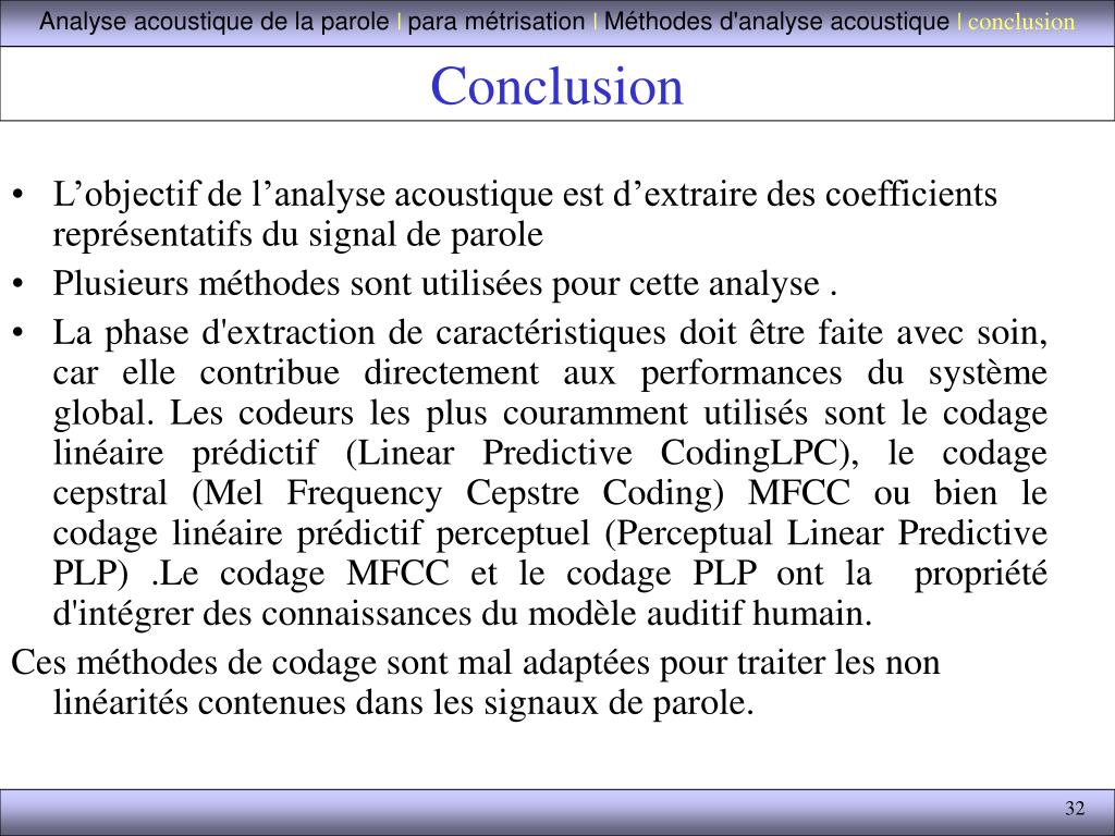PPT Reconnaissance automatique de la parole PowerPoint Presentation