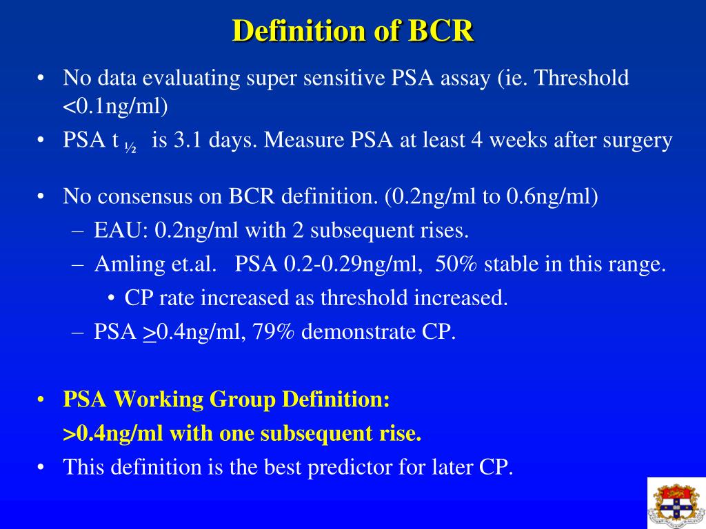 PPT Rising PSA after Radical Prostatectomy. My Approach. PowerPoint