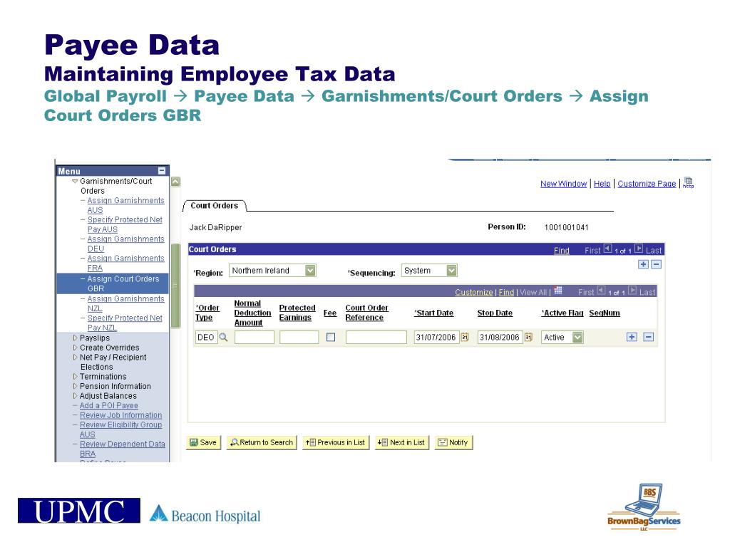 PPT Introduction to Global Payroll PowerPoint Presentation, free