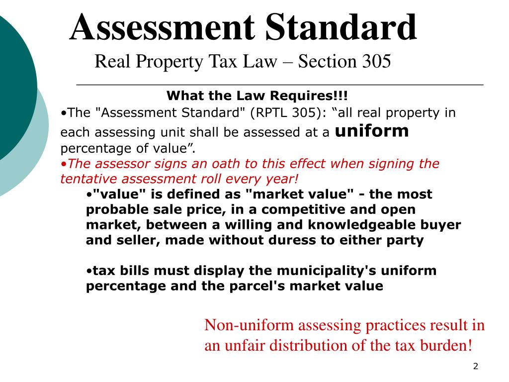 PPT Real Property Tax Equity In New York State PowerPoint