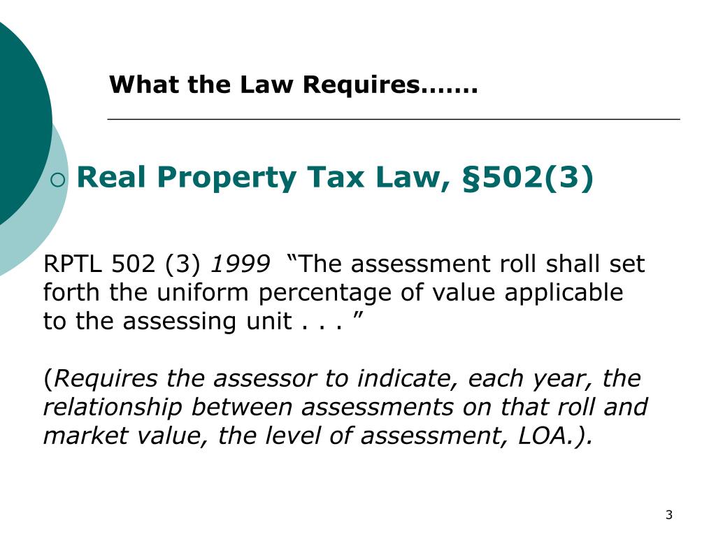 PPT Real Property Tax Equity In New York State PowerPoint