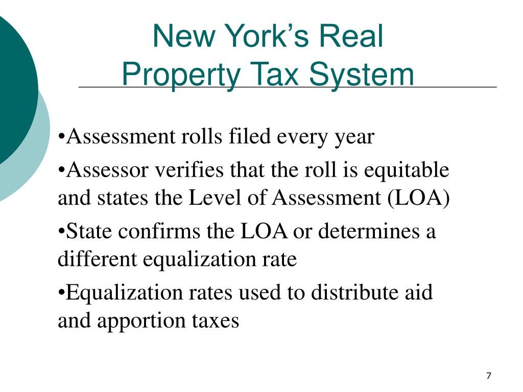 PPT Real Property Tax Equity In New York State PowerPoint