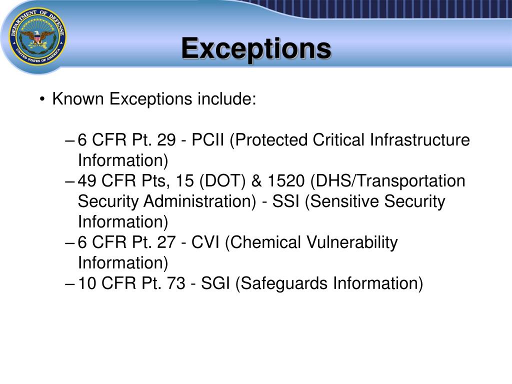 PPT Controlled Unclassified Information (CUI), the New Marking System