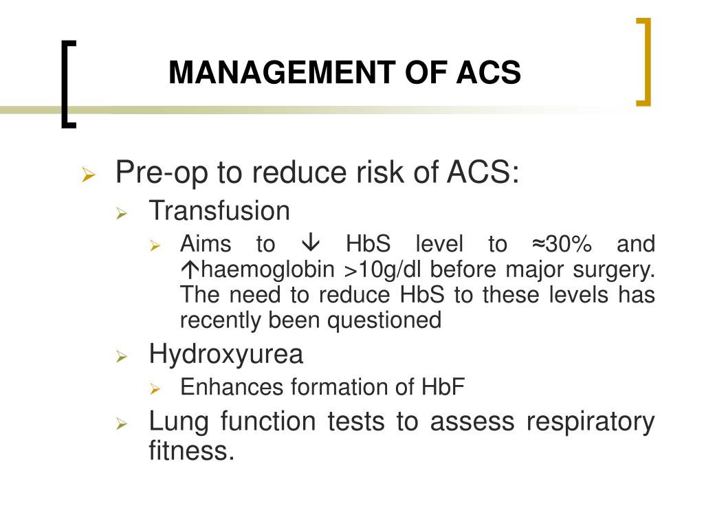 PPT PERIOPERATIVE MANAGEMENT OF SICKLE CELL DISEASE PATIENTS