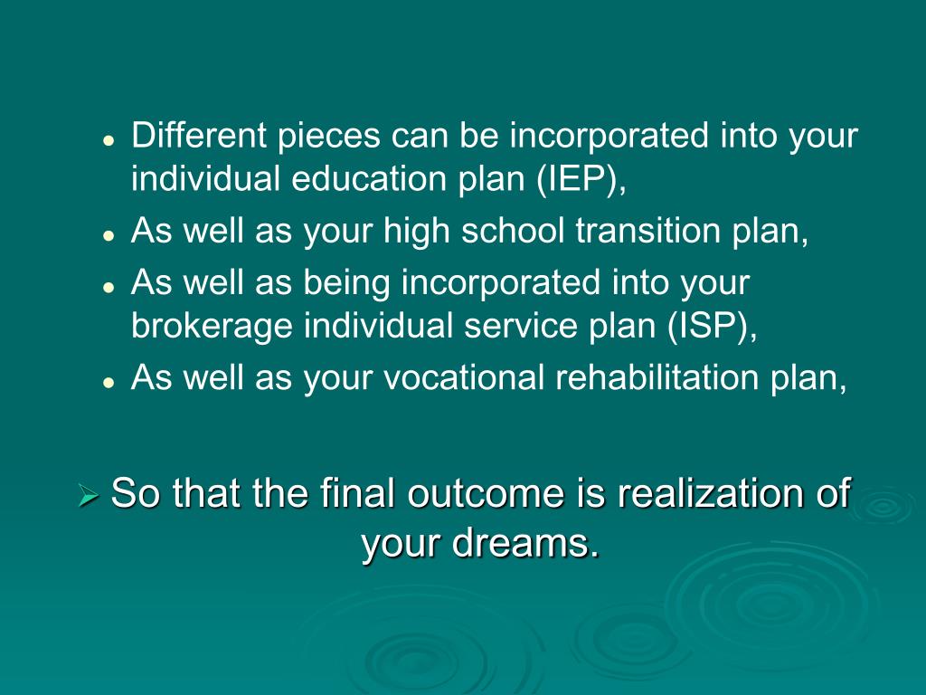 PPT Person Centered Planning PowerPoint Presentation, free download