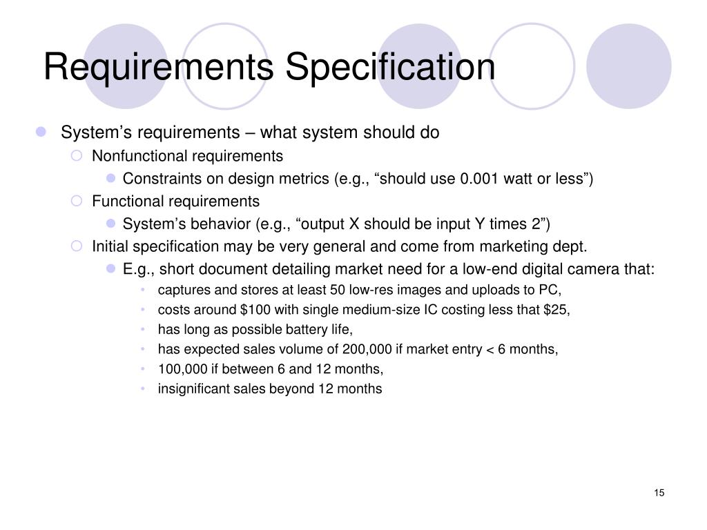 PPT 6Performance Analysis of Embedded System Designs Digital Camera