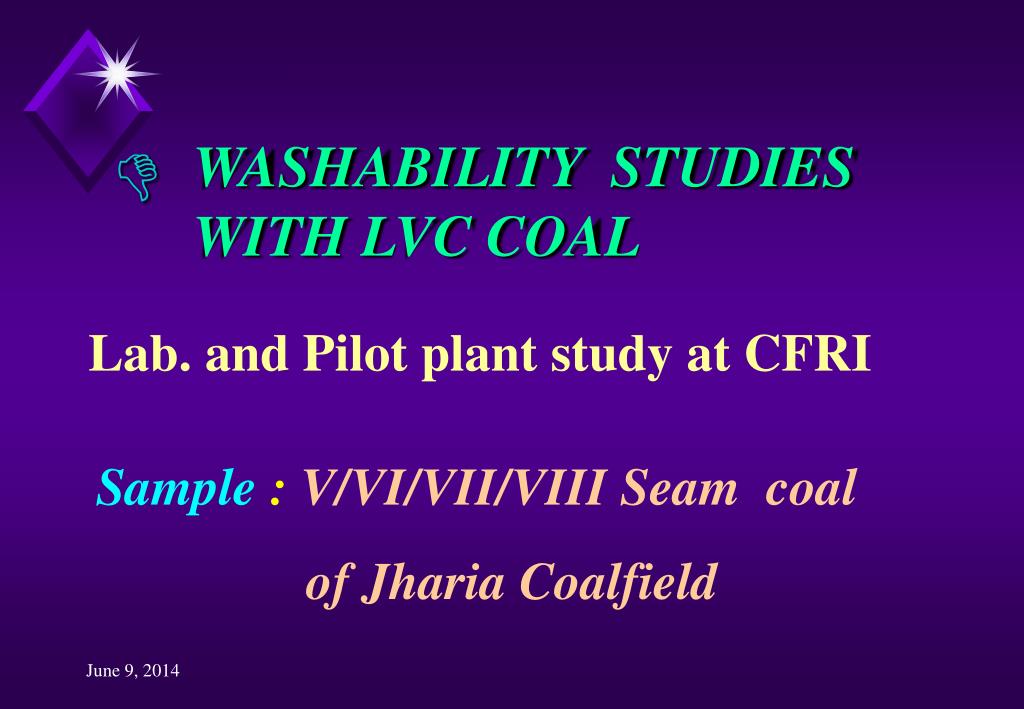 PPT Beneficiation of LVC Coal in India A Challenge Dr Kalyan Sen