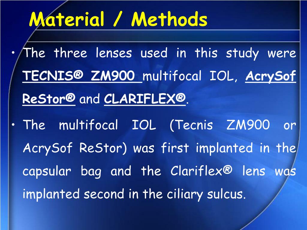PPT Comparison of visual function following piggyback