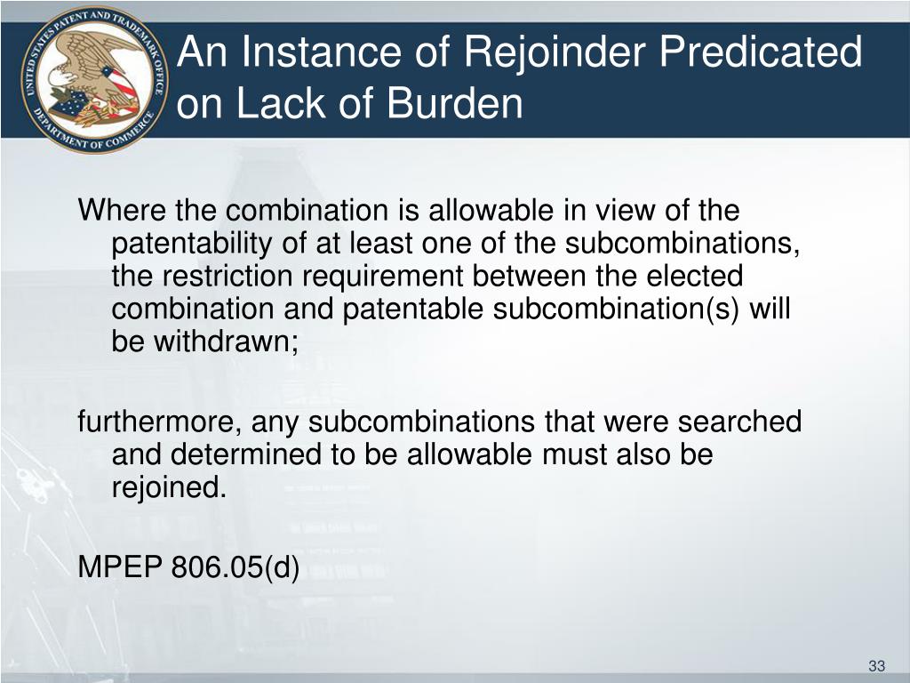 PPT FY08 Restriction Petition Update and Burden PowerPoint