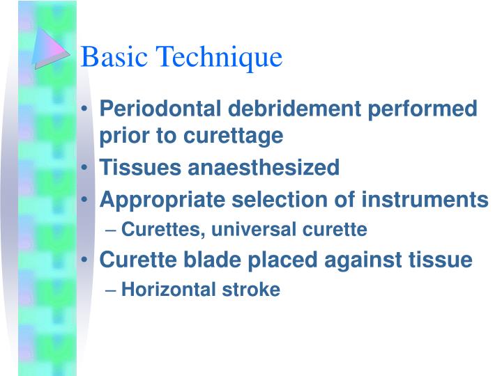 PPT Gingival Curettage PowerPoint Presentation ID479537