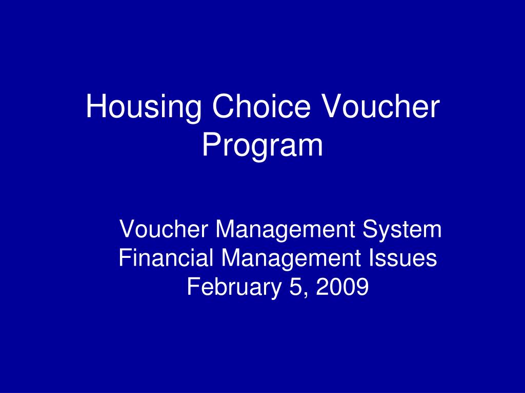 PPT Housing Choice Voucher Program PowerPoint Presentation, free