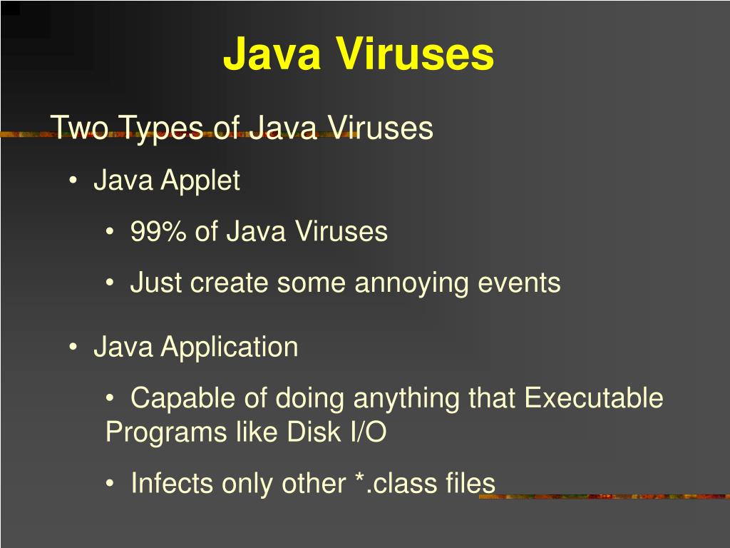 PPT Computer Viruses & Other Malware PowerPoint Presentation ID48087