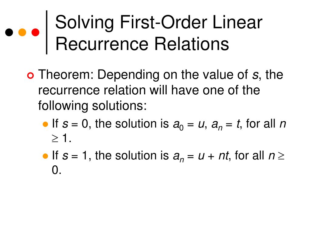 PPT Solving Recurrence Relations by Iteration PowerPoint Presentation
