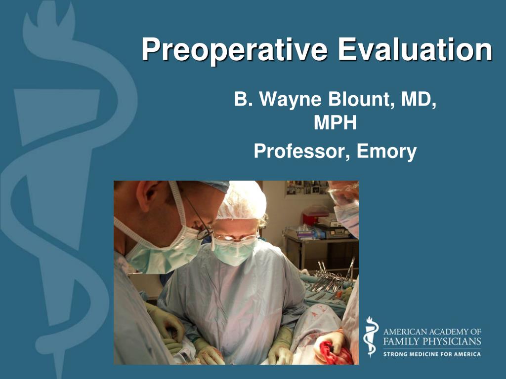 PPT Preoperative Evaluation PowerPoint Presentation, free download