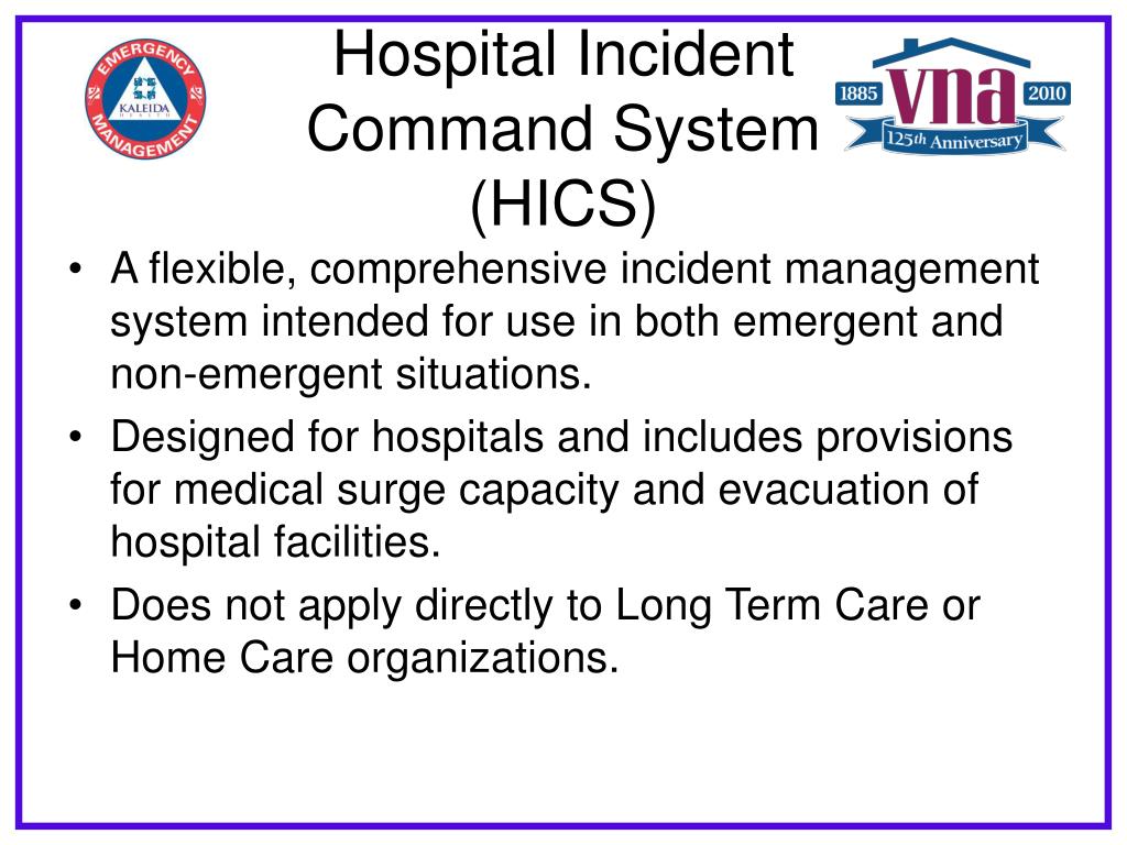 PPT Incident Command System (ICS) for Home Care PowerPoint