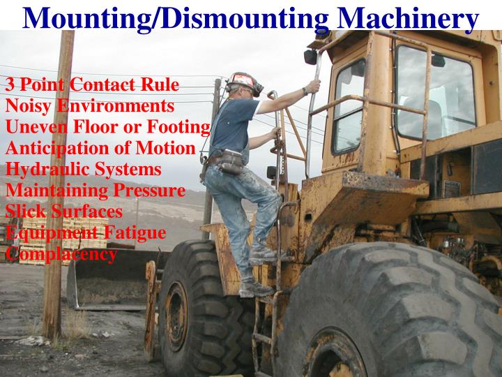 PPT Mobile Equipment Hazards PowerPoint Presentation ID483407