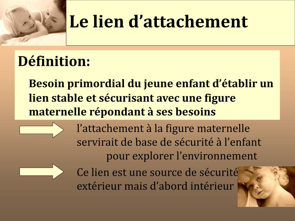 PPT Le lien d’attachement PowerPoint Presentation, free download ID