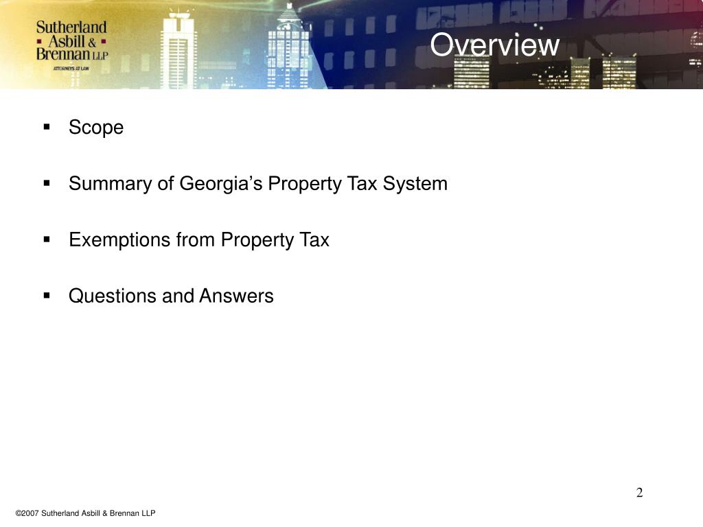 PPT Introduction to Property Tax for NonProfits PowerPoint