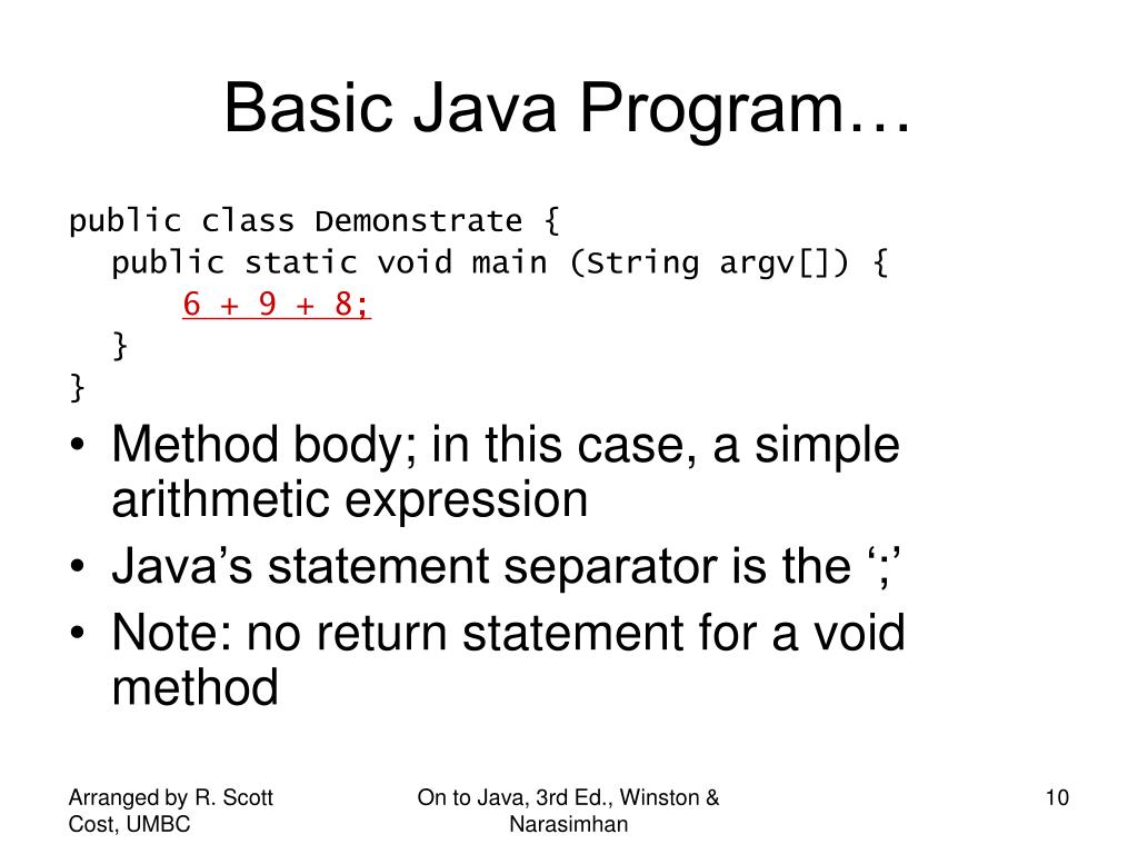 PPT ON TO JAVA PowerPoint Presentation, free download ID485529