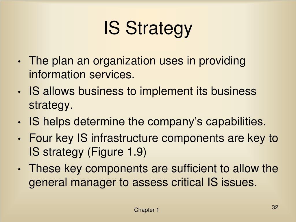 PPT Chapter 1 The Information Systems Strategy Triangle PowerPoint