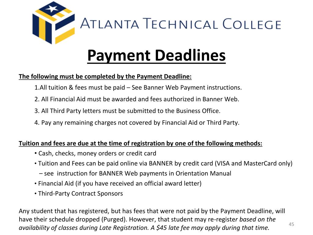 PPT New Student Orientation www.ATLANTATECH.edu PowerPoint