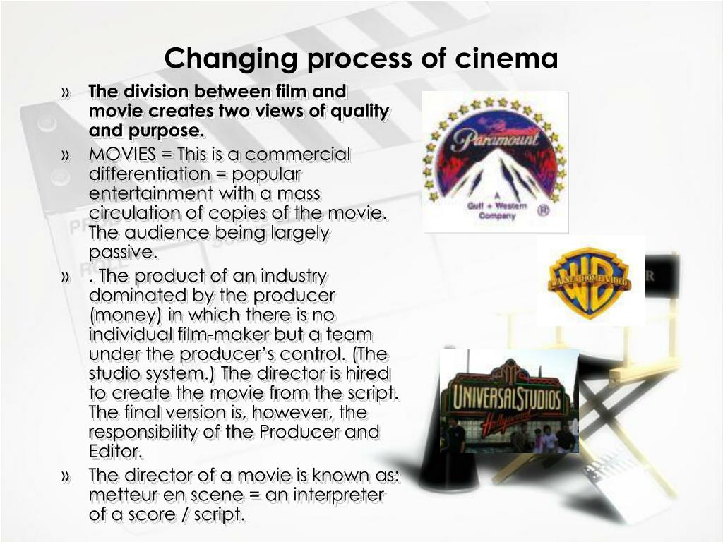PPT The History of Cinema PowerPoint Presentation, free download ID488945