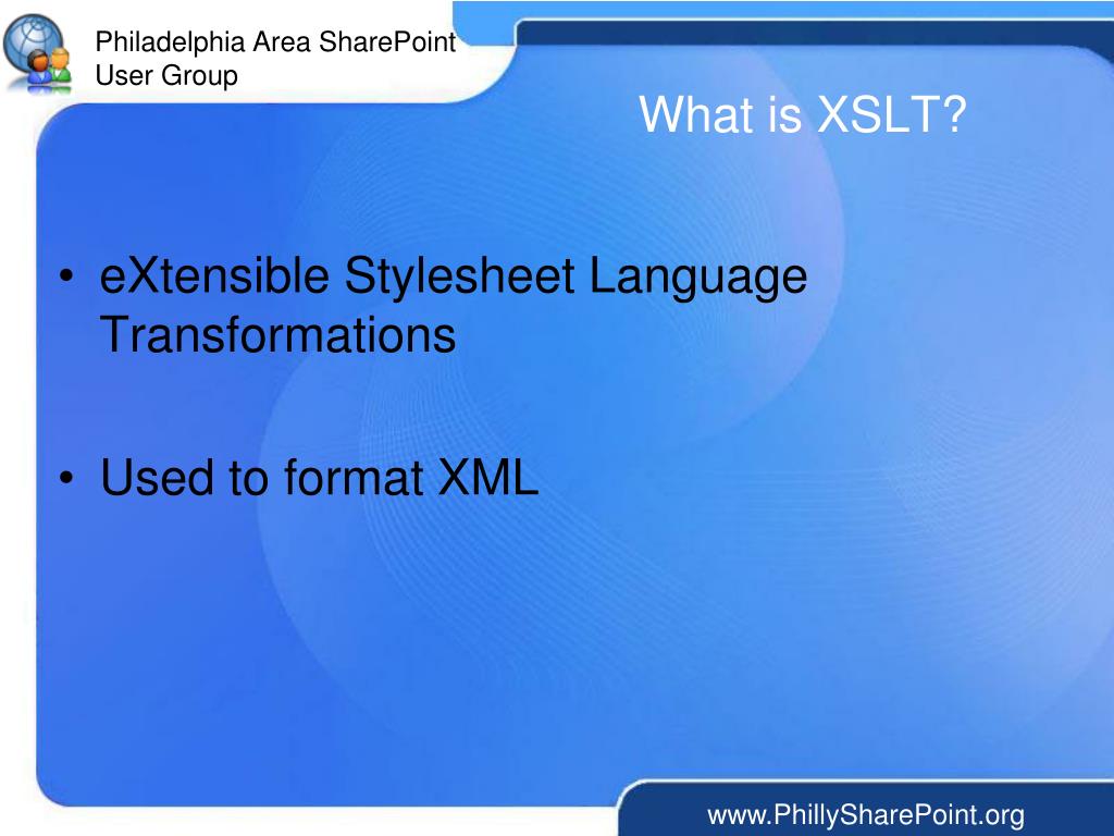 PPT Using XSLT with Custom  Parts PowerPoint Presentation, free download ID489001