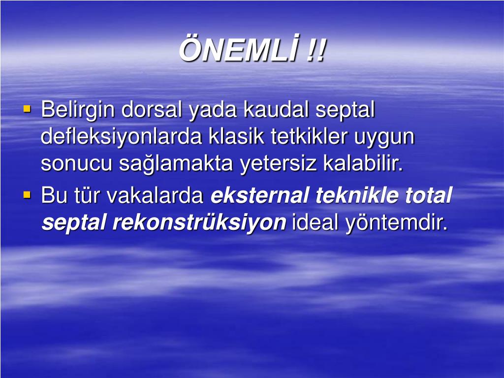 PPT SEPTOPLASTİ PowerPoint Presentation, free download ID490164