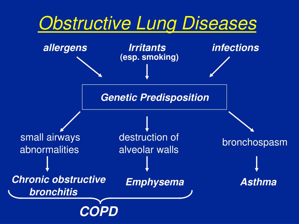 PPT Obstructive Lung Diseases PowerPoint Presentation, free download