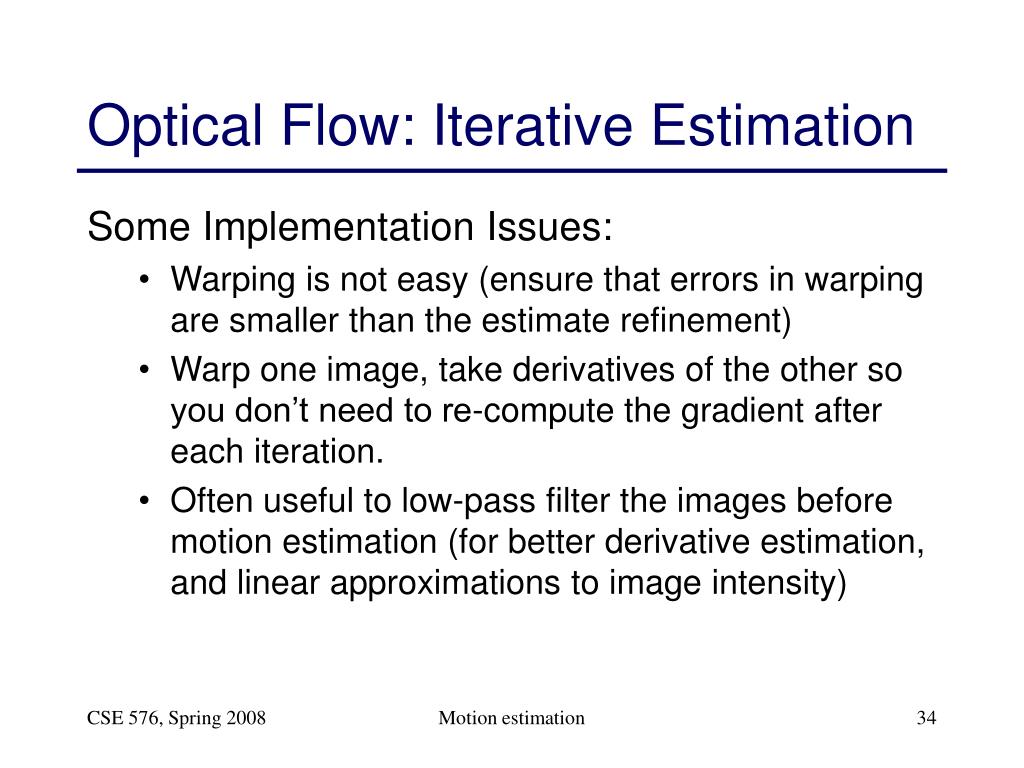 PPT Motion estimation PowerPoint Presentation, free download ID491631