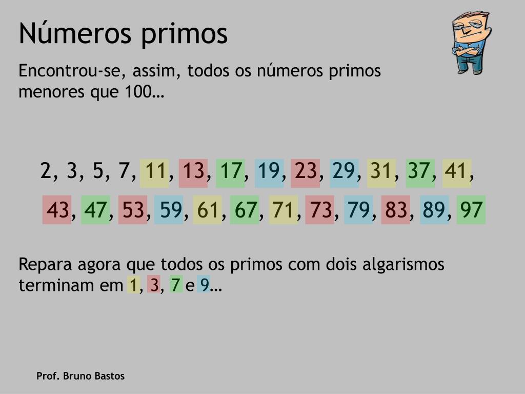 PPT Números primos PowerPoint Presentation, free
