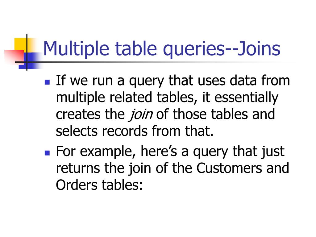 PPT Queries PowerPoint Presentation, free download ID494135