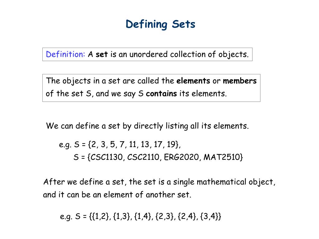 PPT Sets PowerPoint Presentation, free download ID494810
