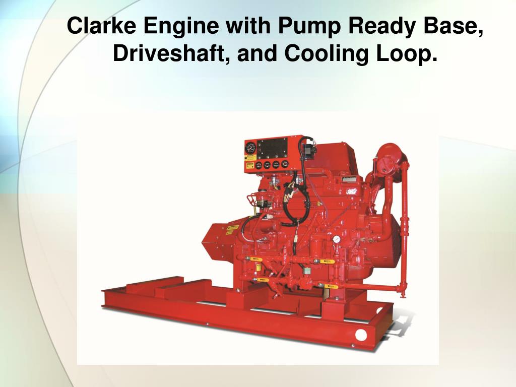 PPT Cincinnati, Ohio USA Diesel Engines for NFPA20 Fire Protection