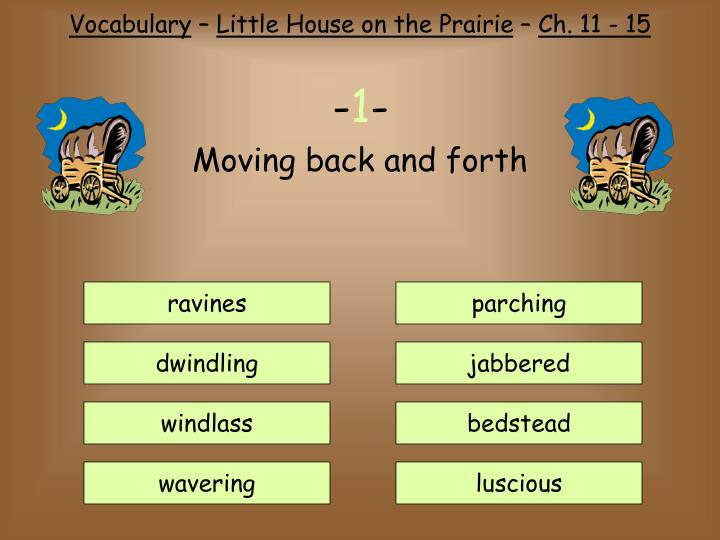 PPT Little House on the Prairie PowerPoint Presentation