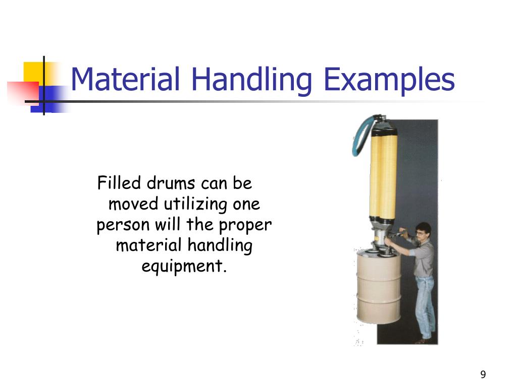 PPT Materials Handling Analysis PowerPoint Presentation, free