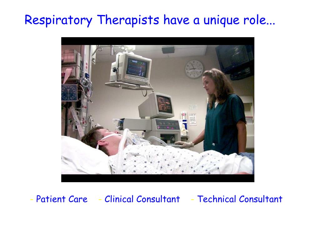 PPT What does a Respiratory Therapist do? PowerPoint Presentation