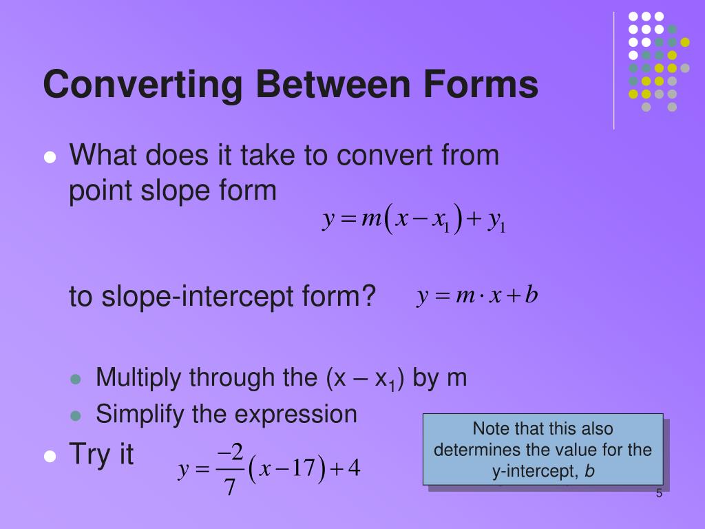 PPT Equations of Lines PowerPoint Presentation, free download ID497340