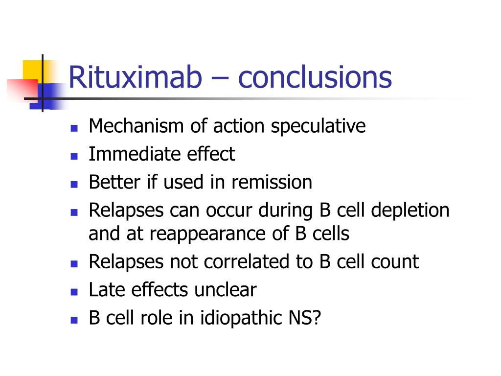 PPT Rituximab Treatment in Nephrotic Syndrome PowerPoint Presentation