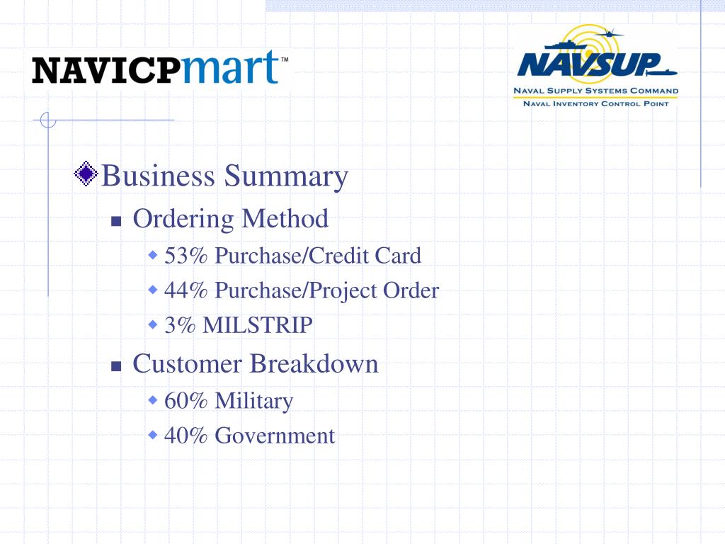 PPT NAVICPmart Program Review PowerPoint Presentation, free download