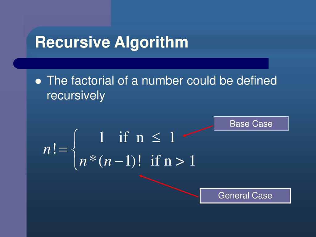 PPT Recursion PowerPoint Presentation, free download ID498205