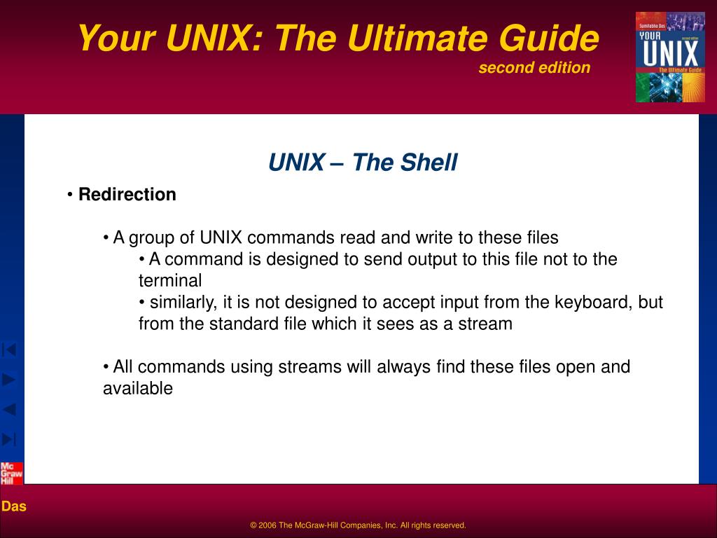 PPT UNIX The Shell PowerPoint Presentation, free download ID498647