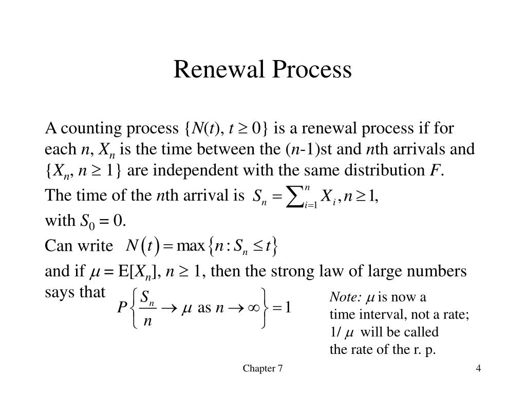 PPT Renewal Theory PowerPoint Presentation, free download ID501152
