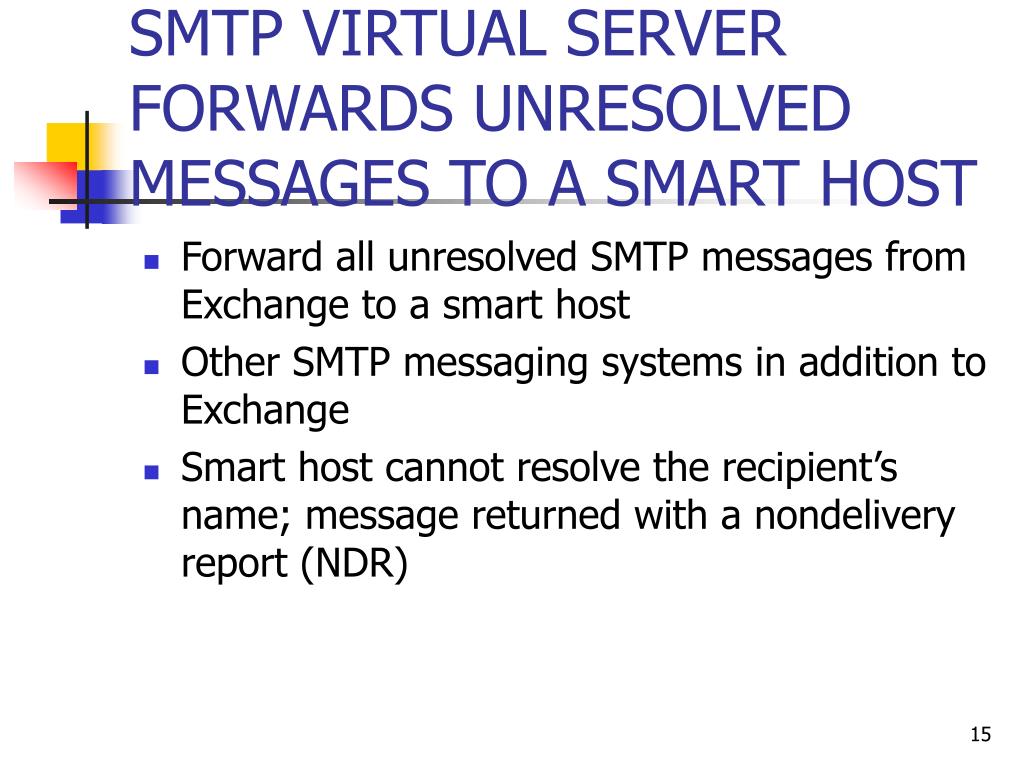 PPT SMTP PROTOCOL CONFIGURATION AND MANAGEMENT PowerPoint