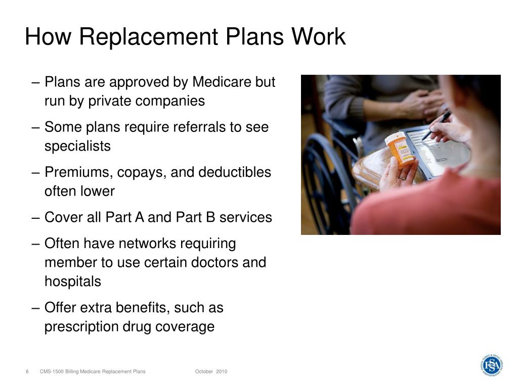 PPT CMS1500 Billing Medicare Replacement Plans PowerPoint