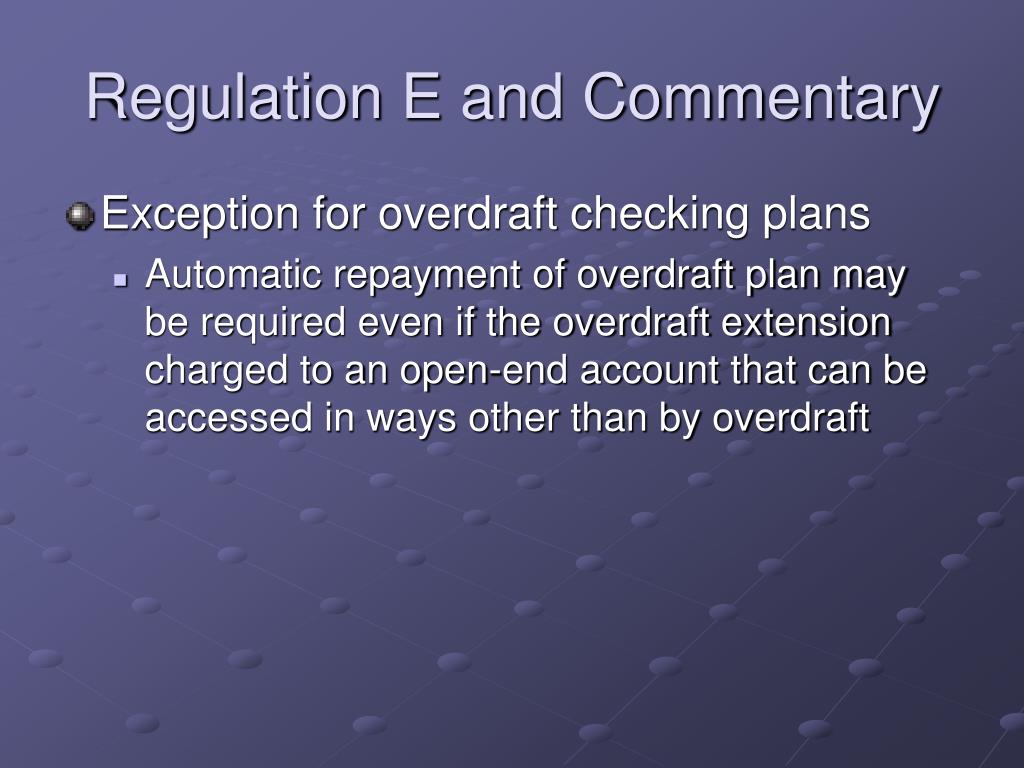 PPT Compulsory Use Under Regulation E PowerPoint Presentation, free